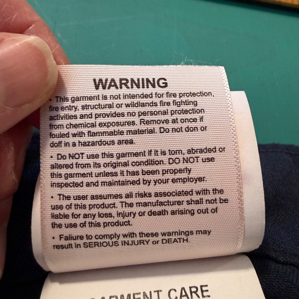 DRIFIRE Men Navy Blue Cargo Work Pants‎ Style DF2 850 FDPE NB 40R - Picture 6 of 10